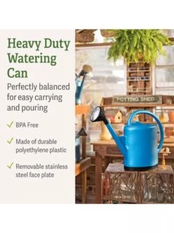 French Blue Watering Can -Garden Care Supplies 06341 7