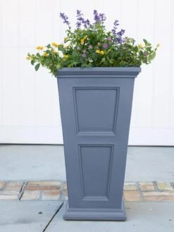 Fairfield Self-Watering Tall Patio Planters, 28” -Garden Care Supplies 39 342 1953 tif