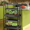 Compact 2-Tier SunLite® Garden -Garden Care Supplies 39414 005 grow lights with two shelves small tif
