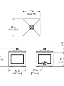 Fairfield Garden Hose Storage Bin -Garden Care Supplies 8587080 03V tif
