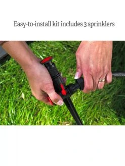 Snip-n-Spray Garden And Landscape Sprinkler System -Garden Care Supplies 8589718 7167 install