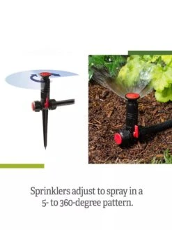 Snip-n-Spray Garden And Landscape Sprinkler System -Garden Care Supplies 8589718 range