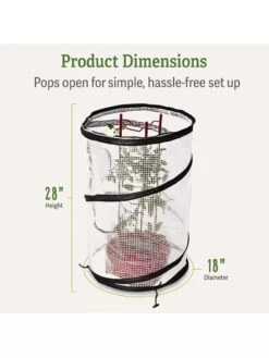 Pop-Up Tomato Accelerator 10 Pop-Up Tomato Accelerator -Garden Care Supplies 8589749 dimensions