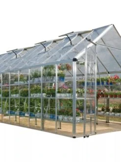 Canopia® By Palram Harmony™ Snap & Grow Greenhouse, 8' -Garden Care Supplies 8591043 03V tif