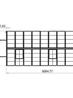 Canopia® By Palram Harmony™ Snap & Grow Greenhouse, 8' -Garden Care Supplies 8591043 10V tif