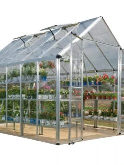Canopia® By Palram Harmony™ Snap & Grow Greenhouse, 8' -Garden Care Supplies 8591044 02V tif