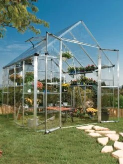 Canopia® By Palram Harmony™ Snap & Grow Greenhouse, 8' -Garden Care Supplies 8591047 01V tif