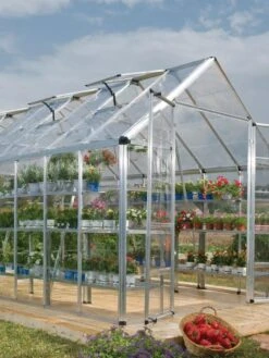 Canopia® By Palram Harmony™ Snap & Grow Greenhouse, 8' -Garden Care Supplies 8591048 01V tif