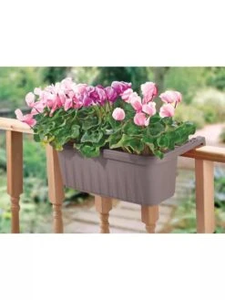 Adjustable Self-Watering Railing Planter, 24" -Garden Care Supplies 8592173 02V 3 4