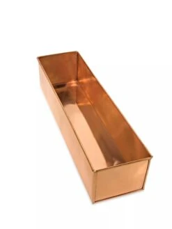 Tall Rectangular Copper Plant Tray, 18" X 5" X 4" -Garden Care Supplies 8593534 1194 tif
