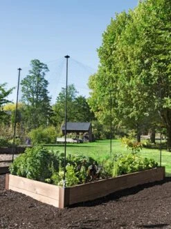 Protection Stakes For Netting, Set Of 4 -Garden Care Supplies 8594434 0015 tif