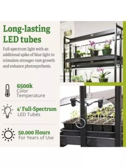 LED SunLite® High Intensity 3-Tier Garden -Garden Care Supplies 8596024 7