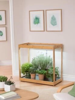 Medium Bamboo LED Grow Light Garden -Garden Care Supplies 8597883 9271 tif