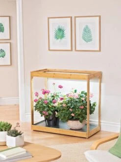 Medium Bamboo LED Grow Light Garden -Garden Care Supplies 8597883 9279 tif