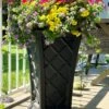 Carolina Self-Watering Tall Planter, 28"