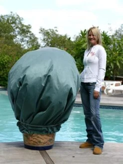 The Planket® Frost Protection Plant Cover, 10' Round -Garden Care Supplies 8599102 01V tif