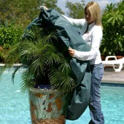 The Planket® Frost Protection Plant Cover, 10' Round -Garden Care Supplies 8599102 02V tif