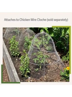 Chicken Wire Cloche Extension -Garden Care Supplies 8599107 2