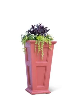 Fairfield Self-Watering Tall Patio Planters, 34” -Garden Care Supplies 8600109 0681 tif