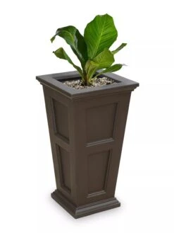 Fairfield Self-Watering Tall Patio Planters, 34” -Garden Care Supplies 8600109 06V tif