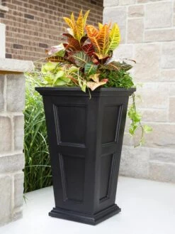 Fairfield Self-Watering Tall Patio Planters, 34” -Garden Care Supplies 8600109 16V tif