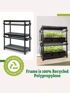 Stack-n-Grow Lights - 2-Tier System -Garden Care Supplies 8608905 3