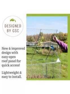 Chicken Wire Crop Coop -Garden Care Supplies 8609080 3