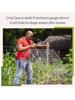 Chicken Wire Crop Coop -Garden Care Supplies 8609080 4