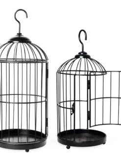 Hanging Birdcage Planter Set -Garden Care Supplies 8609181 02V tif