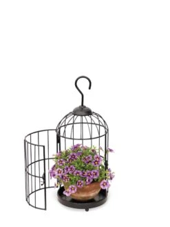 Hanging Birdcage Planter Set -Garden Care Supplies 8609181 0371 tif