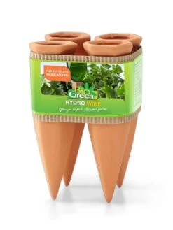 Garden Care Supplies 31 Hydro Wine Container Watering System, Set Of 4