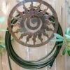 Rustic Sun Wall-Mount Garden Hose Hanger -Garden Care Supplies 8611025 9611 tif