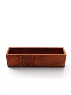 Veradek Metallic Series Corten Steel Window Box Planter, 36" -Garden Care Supplies 8611609 06V tif