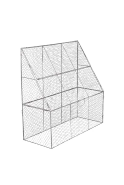 Chicken Wire Flat Back Crop Coop -Garden Care Supplies 8611701 FlatBackCropCoop gif