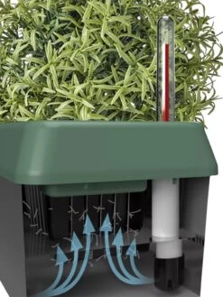 Provence Self-Watering Herb Planter -Garden Care Supplies 8611965 05V tif