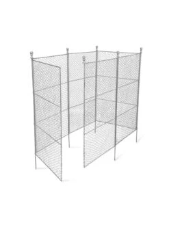 Tall Chicken Wire Critter Fence With Gate -Garden Care Supplies 8613260 6051