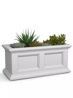 Fairfield Self-Watering Window Box, 2’ -Garden Care Supplies 8613268 12V tif