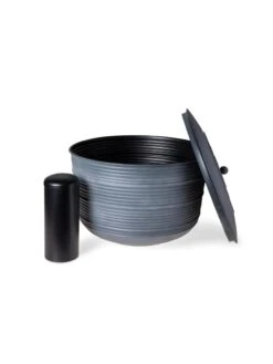 Ribbed Hose Pot With Lid -Garden Care Supplies 8613332 5804