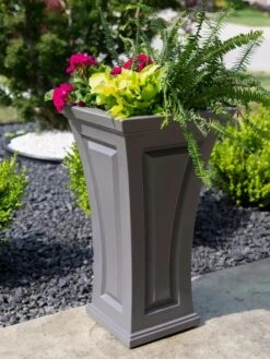 Cambridge Tall Planter, 28" Height -Garden Care Supplies 8613524 08V