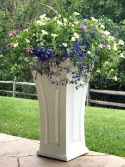 Cambridge Tall Planter, 28" Height -Garden Care Supplies 8613524 13V