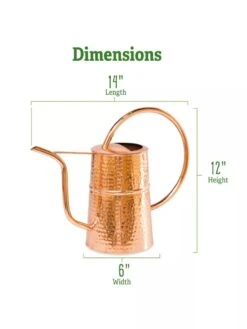 Copper Indoor Watering Can -Garden Care Supplies Copper Watering Can