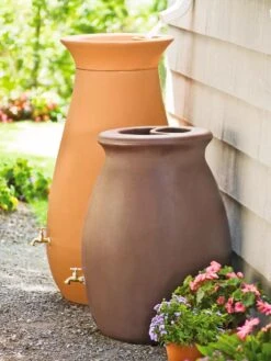 Rainwater Urn, 65 Gallon -Garden Care Supplies GS38683 02 tif 1
